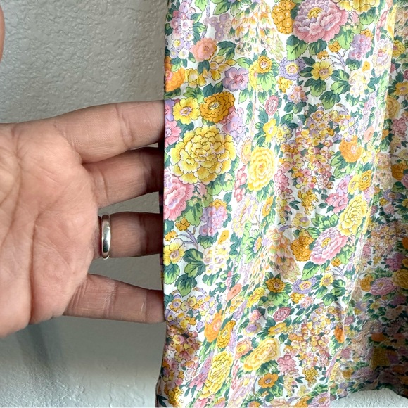 NEW Minnow Kids Girls Dress Liberty Floral Fabric Elysiah A Line Size 9/10 - Picture 9 of 10